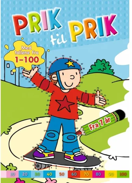 Punkt till punkt: 1-100 (skater) - Hobby - häfte