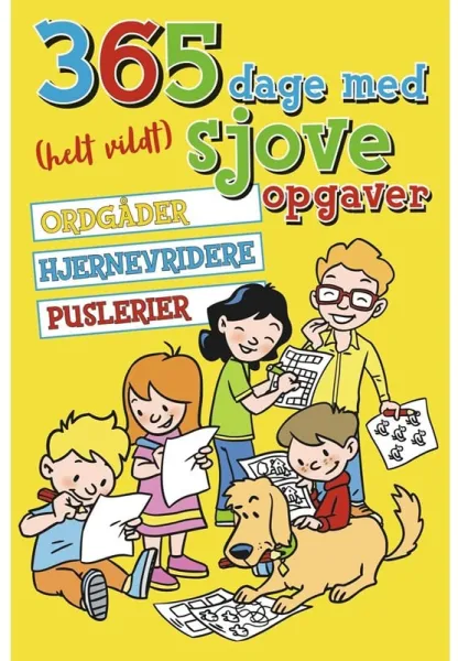 365 dagar med superroliga uppgifter - Barnbok - pocket