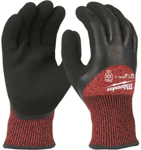 Milwaukee handskar vinter Kat. 3 storlek 8/M - 72 st