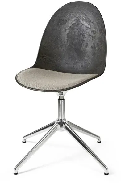 Mater Eternity Swivel Matstol Aluminium m. Klädd Sits 218 Beige