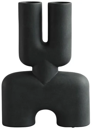101 Copenhagen Cobra Double Vase Hexa Svart